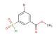 methyl 3-bromo-5-(chlorosulfonyl)benzoate
