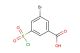 3-bromo-5-(chlorosulfonyl)benzoic acid