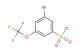 3-bromo-5-(trifluoromethoxy)benzene-1-sulfonyl chloride