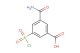 3-carbamoyl-5-(chlorosulfonyl)benzoic acid