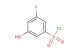 3-fluoro-5-hydroxybenzene-1-sulfonyl chloride