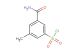 3-carbamoyl-5-methylbenzene-1-sulfonyl chloride