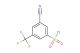 3-cyano-5-(trifluoromethyl)benzene-1-sulfonyl chloride