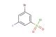 3-bromo-5-iodobenzene-1-sulfonyl chloride