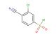 3-chloro-4-cyanobenzene-1-sulfonyl chloride