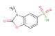 3-methyl-2-oxo-2,3-dihydrobenzo[d]oxazole-5-sulfonyl chloride