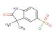 3,3-dimethyl-2-oxoindoline-5-sulfonyl chloride