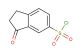 3-oxo-2,3-dihydro-1H-indene-5-sulfonyl chloride