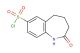2-oxo-2,3,4,5-tetrahydro-1H-benzo[b]azepine-7-sulfonyl chloride