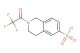 2-(2,2,2-trifluoroacetyl)-1,2,3,4-tetrahydroisoquinoline-6-sulfonyl chloride