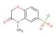 4-methyl-3-oxo-3,4-dihydro-2H-benzo[b][1,4]oxazine-6-sulfonyl chloride