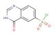 4-oxo-3,4-dihydroquinazoline-6-sulfonyl chloride