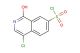 4-chloro-1-hydroxyisoquinoline-7-sulfonyl chloride