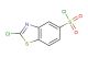 2-chlorobenzo[d]thiazole-5-sulfonyl chloride