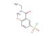 3-(ethylcarbamoyl)-4-methoxybenzene-1-sulfonyl chloride