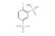 4-fluoro-3-(methylsulfonyl)benzene-1-sulfonyl chloride