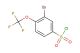 3-bromo-4-(trifluoromethoxy)benzene-1-sulfonyl chloride