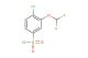4-chloro-3-(difluoromethoxy)benzene-1-sulfonyl chloride