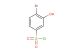 4-bromo-3-hydroxybenzene-1-sulfonyl chloride