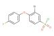 3-bromo-4-(4-fluorophenoxy)benzene-1-sulfonyl chloride