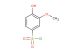 4-hydroxy-3-methoxybenzene-1-sulfonyl chloride
