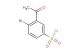 3-acetyl-4-bromobenzene-1-sulfonyl chloride