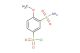 4-methoxy-3-sulfamoylbenzene-1-sulfonyl chloride