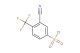 3-cyano-4-(trifluoromethyl)benzene-1-sulfonyl chloride