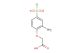 2-(4-(chlorosulfonyl)-2-methylphenoxy)acetic acid