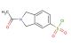 2-acetylisoindoline-5-sulfonyl chloride