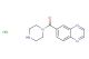 piperazin-1-yl(quinoxalin-6-yl)methanone hydrochloride