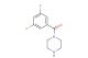 (3,5-difluorophenyl)(piperazin-1-yl)methanone