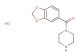 benzo[d][1,3]dioxol-5-yl(piperazin-1-yl)methanone hydrochloride