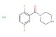 (2,5-difluorophenyl)(piperazin-1-yl)methanone hydrochloride