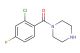 (2-chloro-4-fluorophenyl)(piperazin-1-yl)methanone