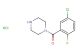 (5-chloro-2-fluorophenyl)(piperazin-1-yl)methanone hydrochloride