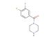 (3,4-difluorophenyl)(piperazin-1-yl)methanone