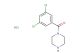 (3,5-dichlorophenyl)(piperazin-1-yl)methanone hydrochloride
