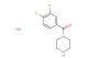 (3,4-difluorophenyl)(piperazin-1-yl)methanone hydrochloride