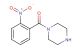 (2-nitrophenyl)(piperazin-1-yl)methanone