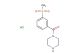 (3-(methylsulfonyl)phenyl)(piperazin-1-yl)methanone hydrochloride