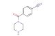 4-(piperazine-1-carbonyl)benzonitrile