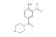 (4-methyl-3-nitrophenyl)(piperazin-1-yl)methanone