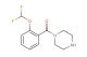 (2-(difluoromethoxy)phenyl)(piperazin-1-yl)methanone