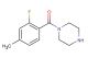(2-fluoro-4-methylphenyl)(piperazin-1-yl)methanone