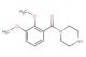 (2,3-dimethoxyphenyl)(piperazin-1-yl)methanone