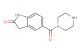5-(piperazine-1-carbonyl)indolin-2-one