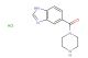 (1H-benzo[d]imidazol-5-yl)(piperazin-1-yl)methanone hydrochloride