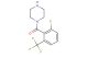 (2-fluoro-6-(trifluoromethyl)phenyl)(piperazin-1-yl)methanone