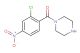 (2-chloro-4-nitrophenyl)(piperazin-1-yl)methanone